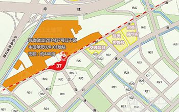 七堡综合体由杭州地铁置业以44.41亿总价竞得